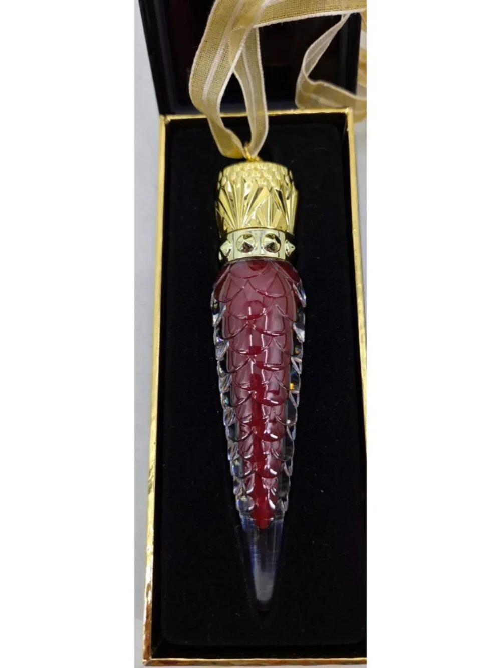 New Christian Louboutin Lip Lacquer Casanovella 402L 0.16 oz.